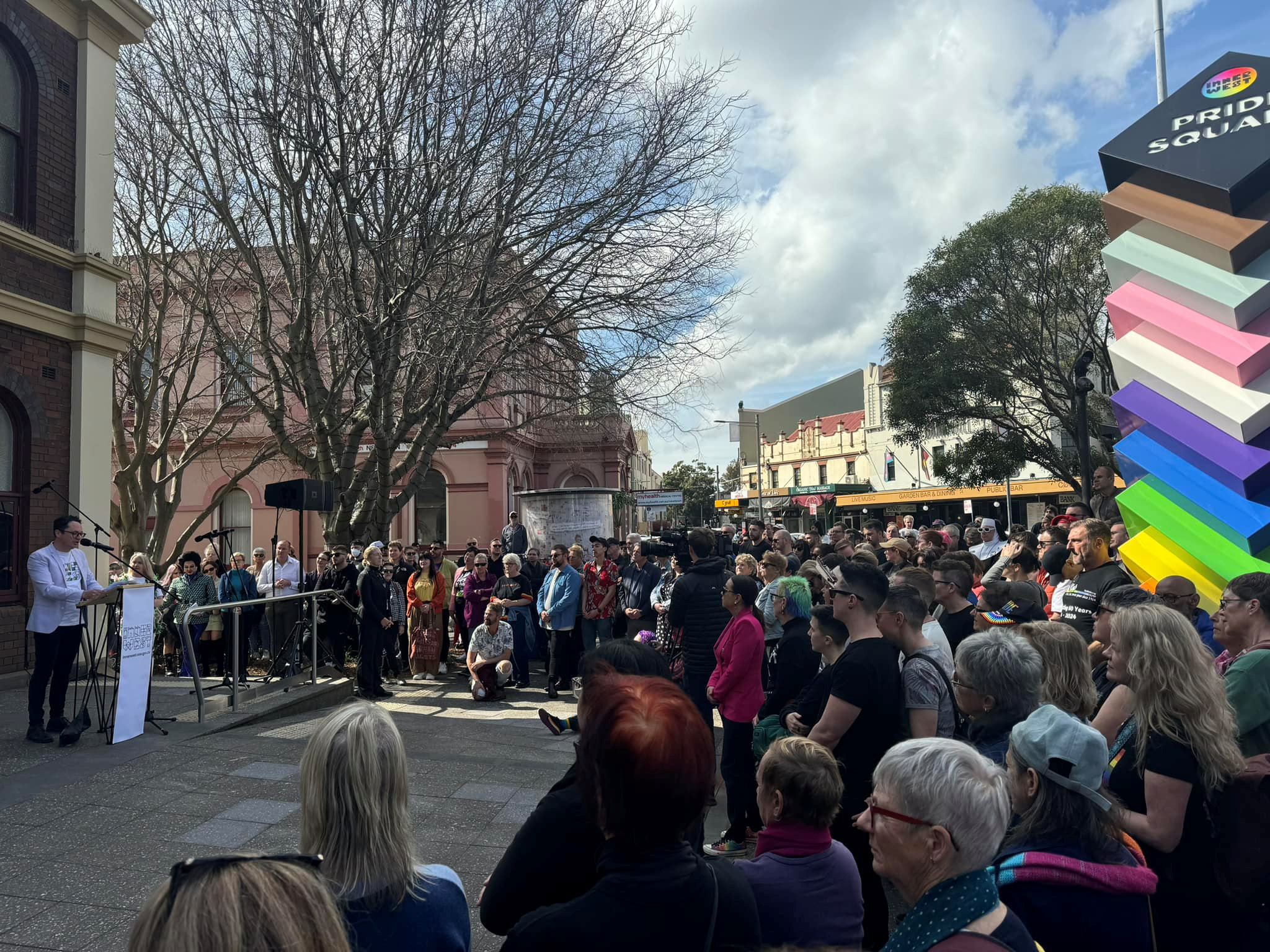 Opening of the Newtown Pride Centre